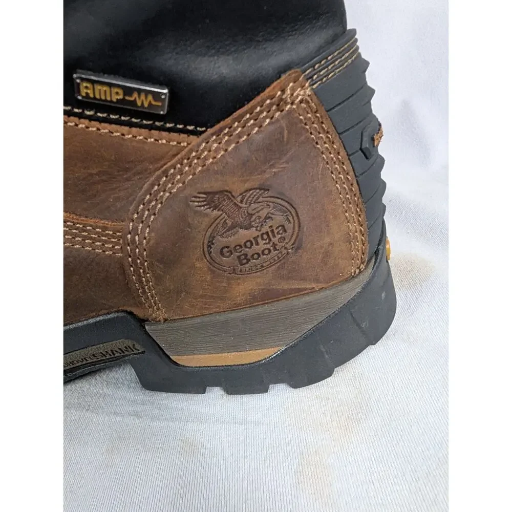Georgia Boot Mens 9.5M Eagle One Waterproof Work Boots GB00312